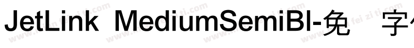 JetLink MediumSemiBl字体转换